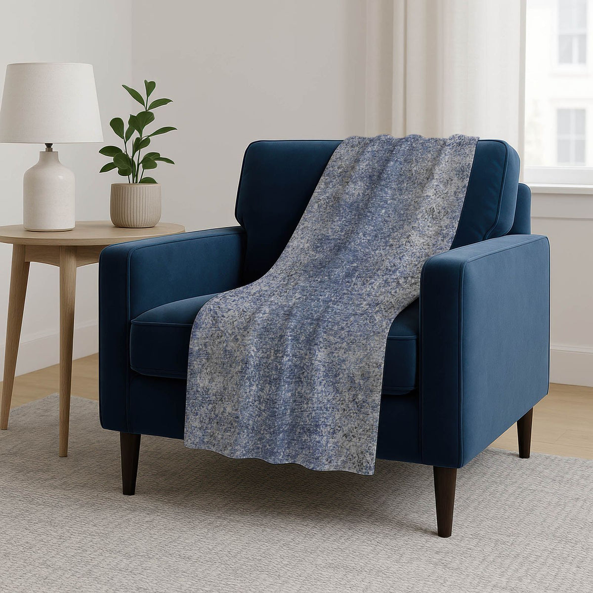 Vintage 50" x 70" Throw Blanket