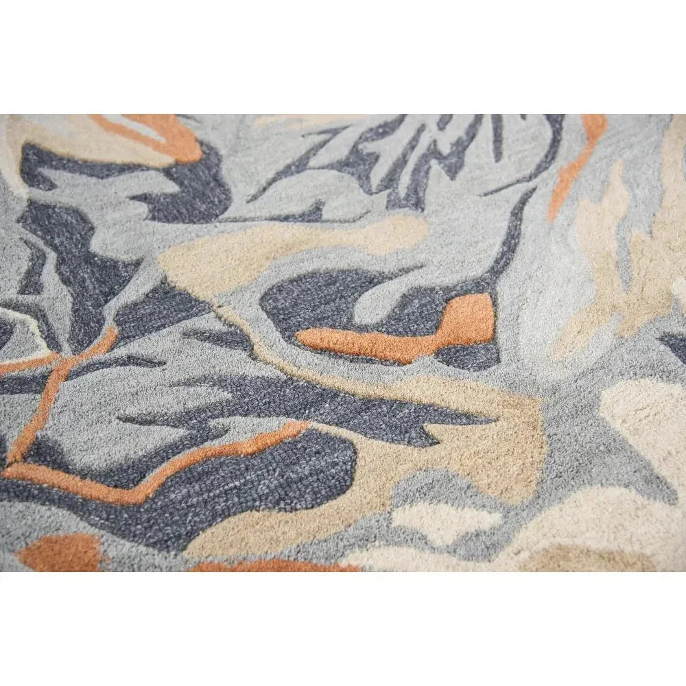 Cang Floral Blue Large Area Rugs For Living Room - LOOMLAN - LOOMLAN - Area Rugs