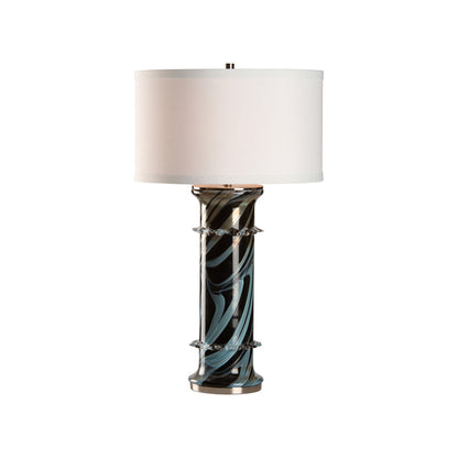 Wildwood Belluci Italian Glass Black Table Lamp