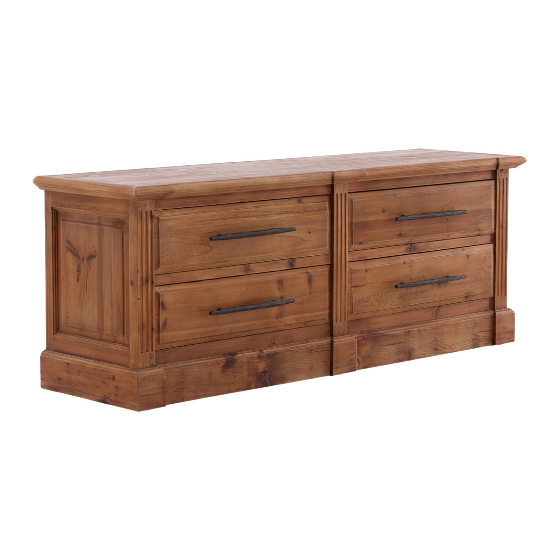 Furniture Classics Butler Four Drawers Wood Dresser
