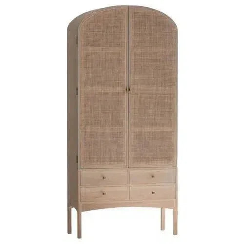 Tall Cabinet Coastal Armoire Drawers