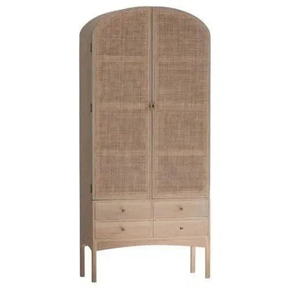 Tall Cabinet Coastal Armoire Drawers