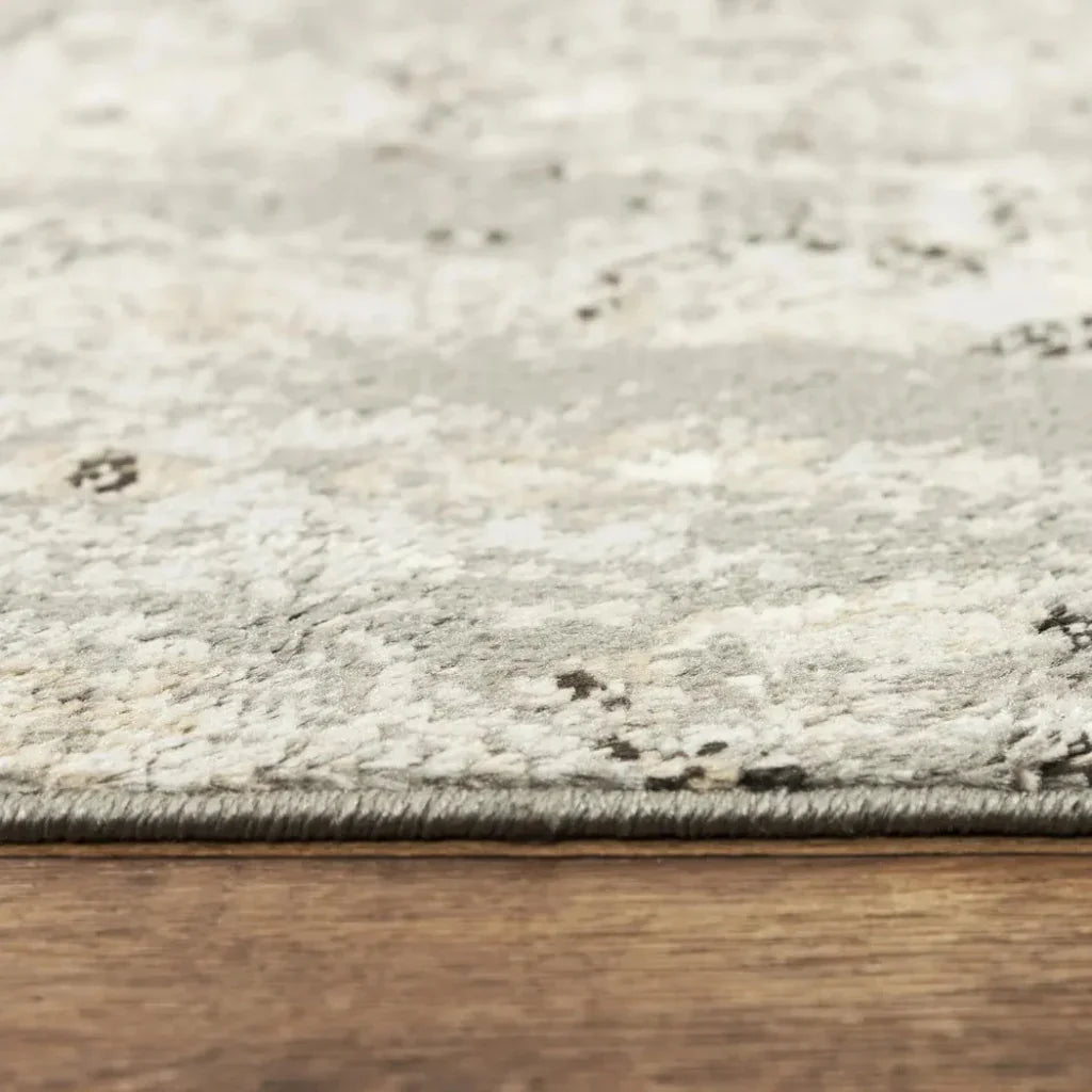 Cool Gray Kitchen Hallway Runner Rug - LOOMLAN - LOOMLAN - Area Rugs