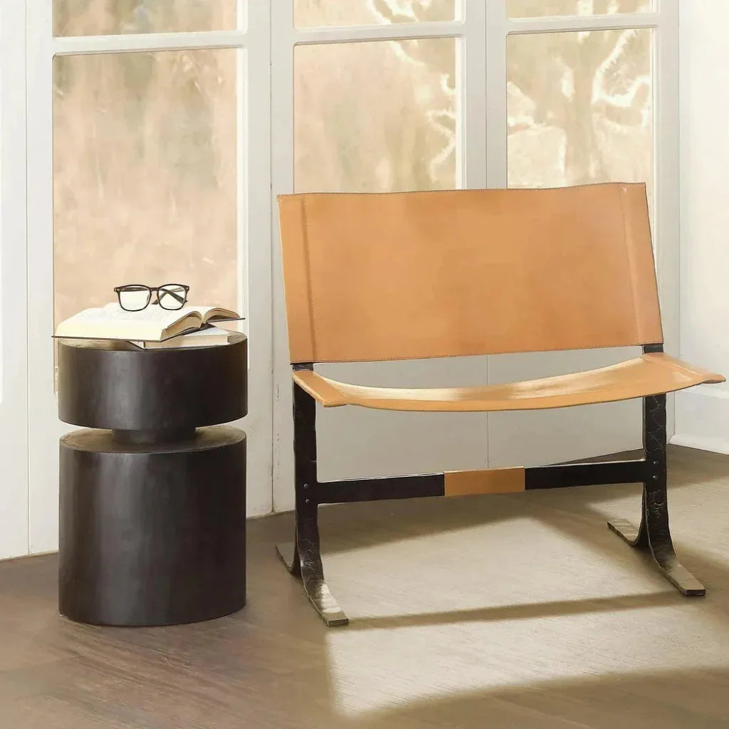 Dylan Wooden Round Side Table -- view 12