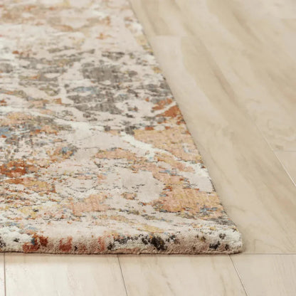 Cait Abstract Beige/ Multi Large Area Rugs -- beige