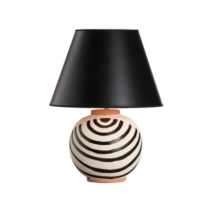 Wildwood Luca Hand Painted Terracotta Table Lamp