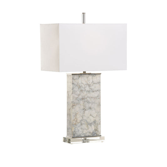 Wildwood Whitman Clear Crystal Base Table Lamp