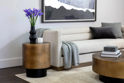 SUNPAN Bernaby Iron Round End Table