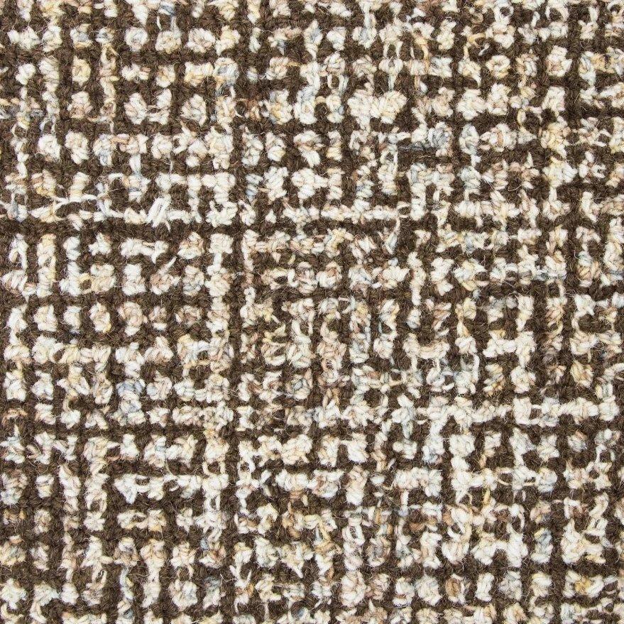 Chaw Brown Round Area Rugs For Dining Room -- brown