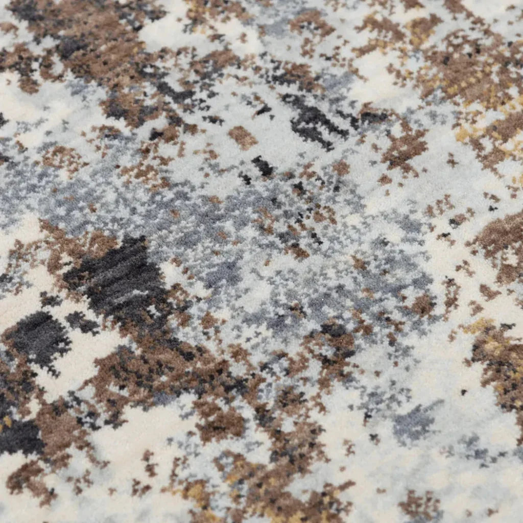 Bung Abstract Blue Large Area Rugs For Living Room - LOOMLAN - LOOMLAN - Area Rugs