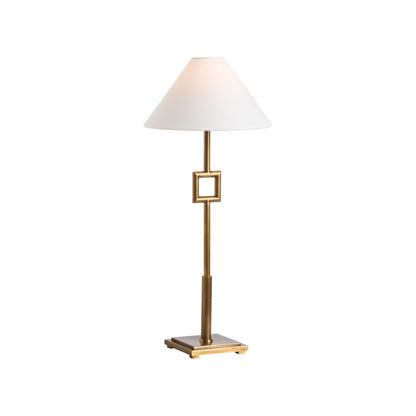 Overhill Sleek Metal Table Lamp