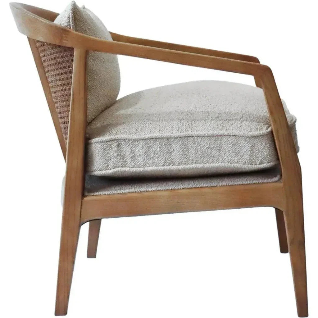 Rosa Club Chair - Sand Boucle -- view 8