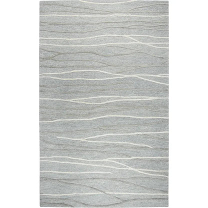 Bool Lines Gray Large Area Rugs For Living Room - LOOMLAN - LOOMLAN - Area Rugs