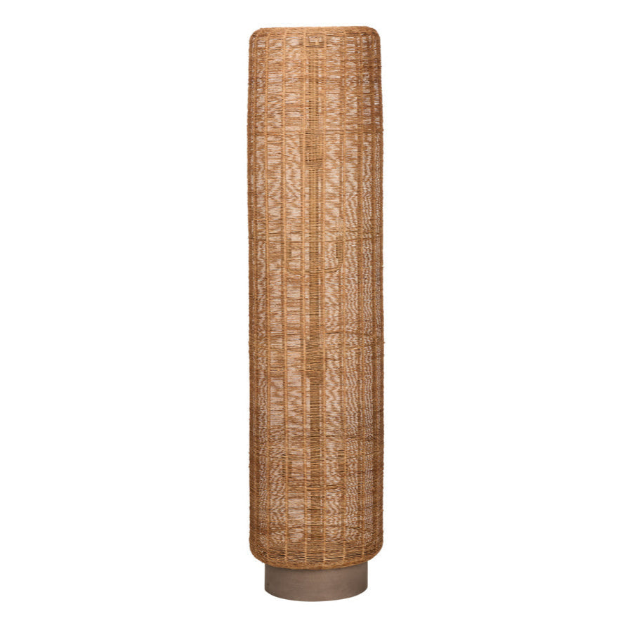 Wildwood Teague Handwoven Raffia Rope Floor Lamp