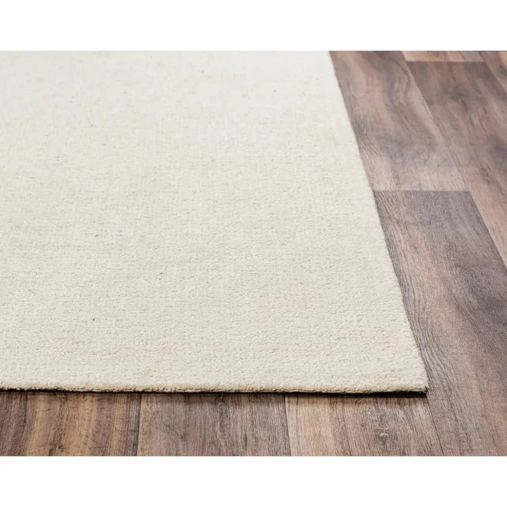 Chos Wool White Hallway Kitchen Runner Rug -- white