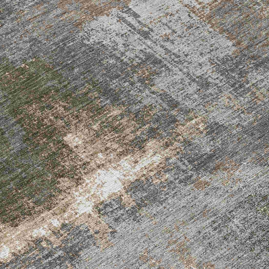 Fernal Brown Washable Indoor - Outdoor Rug - LOOMLAN - LOOMLAN Rugs - Outdoor Rugs