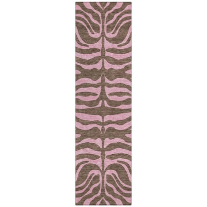 Fernelle Brown Washable Indoor-Outdoor Rug
