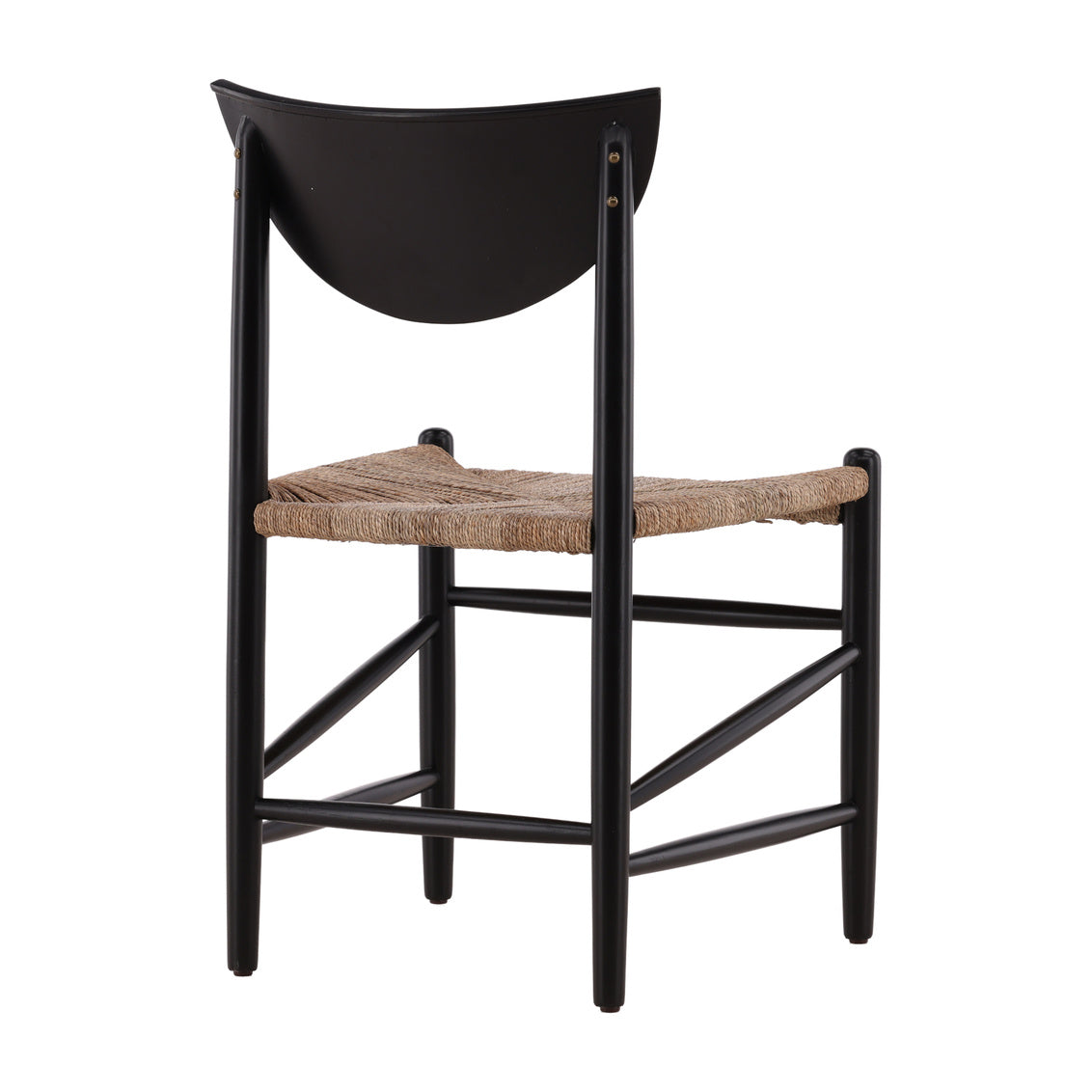 Furniture Classics Simpson Handwoven Seagrass Seat Side Chair 2PC