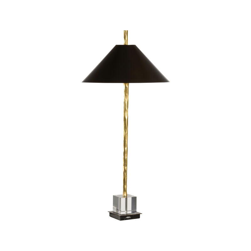 Chelsea House Davis Crystal Base Table Lamp