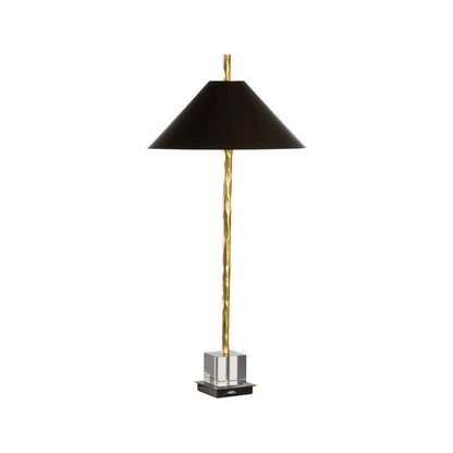 Chelsea House Davis Crystal Base Table Lamp