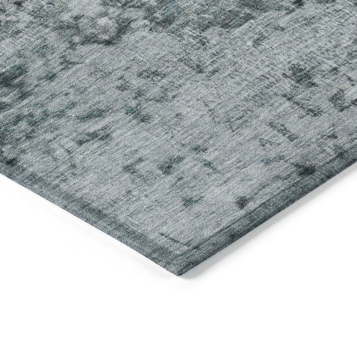 Iriain Denim Washable Indoor-Outdoor Rug