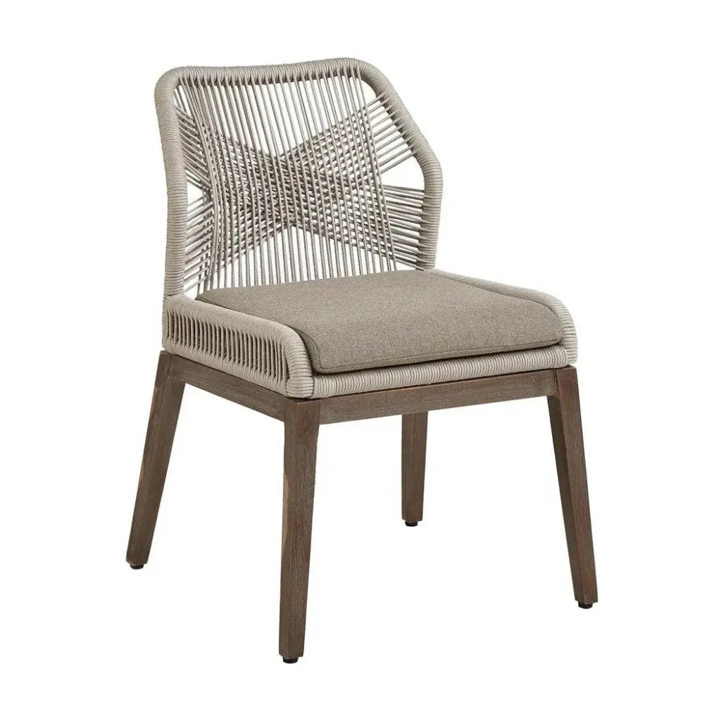 Furniture Classics Fiddler Rope Armless Dining Chair