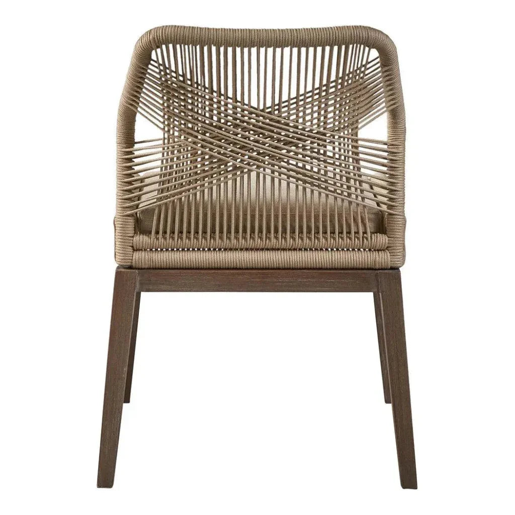 Furniture Classics Fiddler Rope Armless Dining Chair