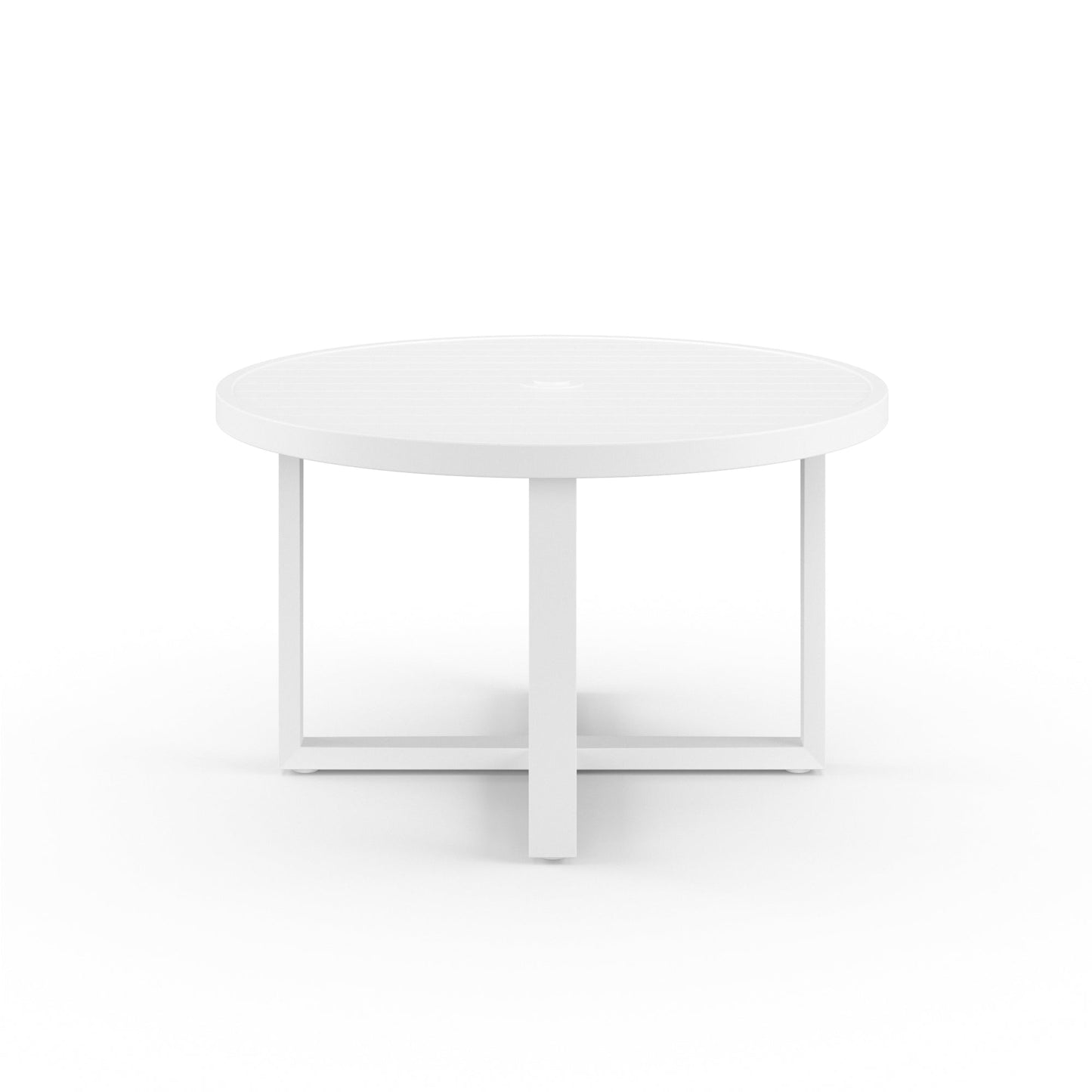 Newport Aluminum Made Round Outdoor Dining Table