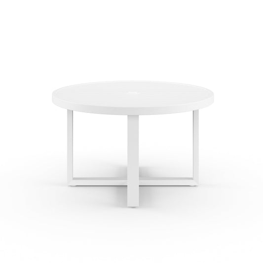 Newport Aluminum Made Round Outdoor Dining Table