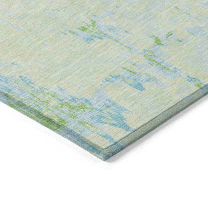 LOOMLAN Rugs Floraé Green Washable Indoor-Outdoor Rug