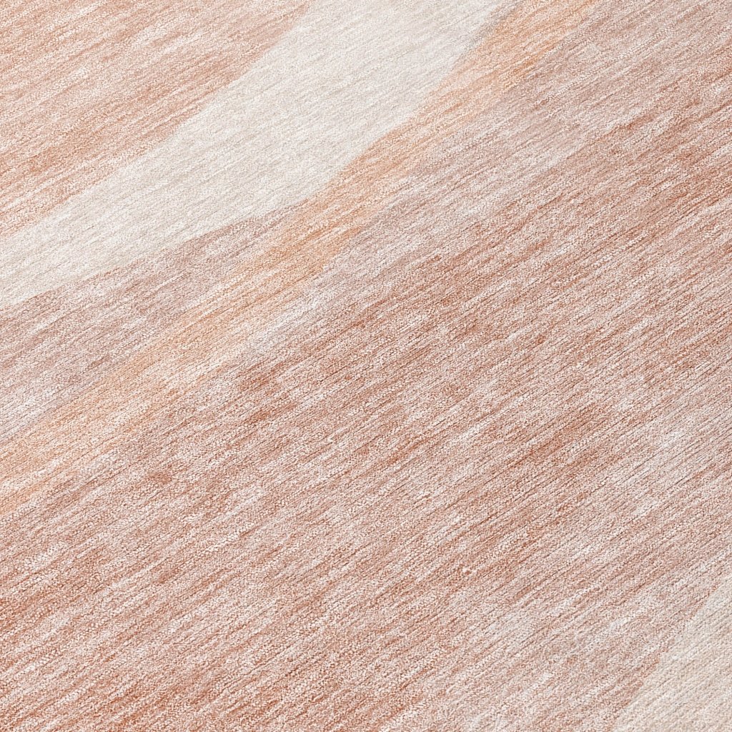 LOOMLAN Rugs Florence Orange Washable Indoor-Outdoor Rug