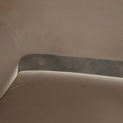 Flynn Light Camel Performance Velvet Dining Chair - LOOMLAN - Diamond Sofa - Dining Chairs