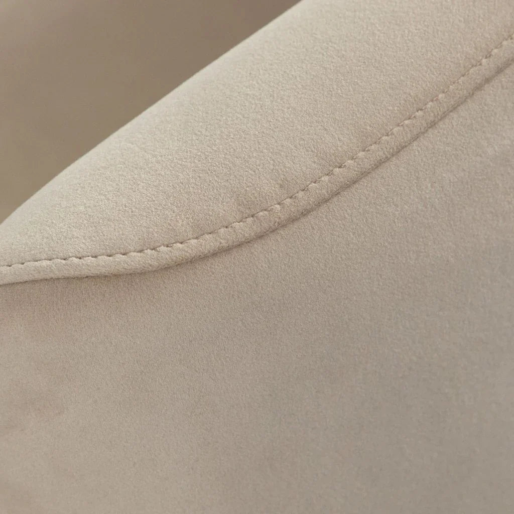 Flynn Light Camel Performance Velvet Dining Chair - LOOMLAN - Diamond Sofa - Dining Chairs