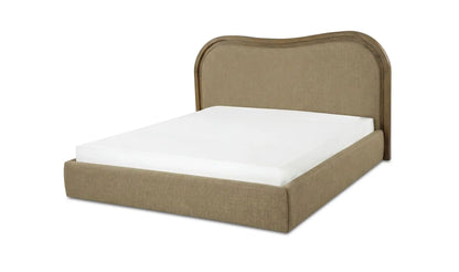 Camilla Fabric Wave Design Bed