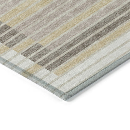 LOOMLAN Rugs Formelle Ivory Washable Indoor-Outdoor Rug