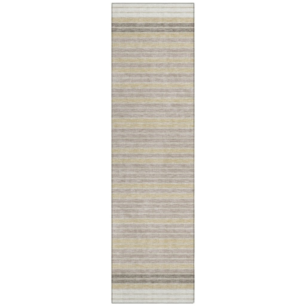 LOOMLAN Rugs Formelle Ivory Washable Indoor-Outdoor Rug