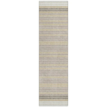 LOOMLAN Rugs Formelle Ivory Washable Indoor-Outdoor Rug