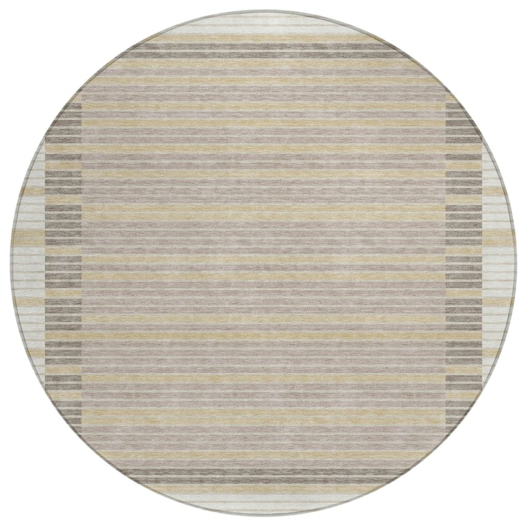 LOOMLAN Rugs Formelle Ivory Washable Indoor-Outdoor Rug