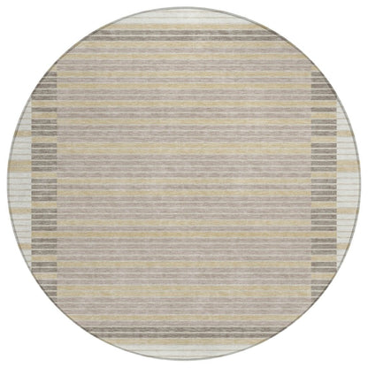 LOOMLAN Rugs Formelle Ivory Washable Indoor-Outdoor Rug