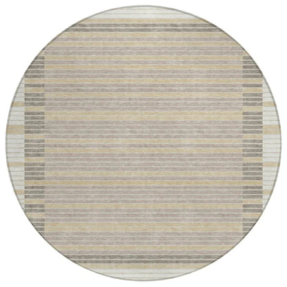 LOOMLAN Rugs Formelle Ivory Washable Indoor-Outdoor Rug