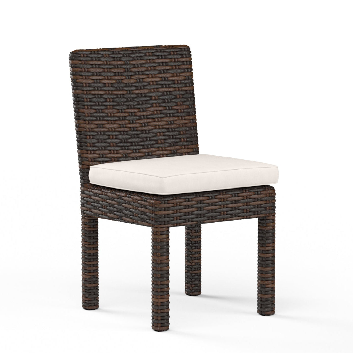 Montecito Sunbrella Upholstered Armless Outdoor Dining Chair (Set of 2)