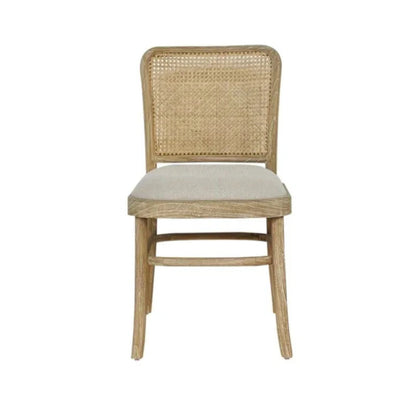 Francois Solid Wood Framed Dining Chair - LOOMLAN - Artesia - Dining Chairs