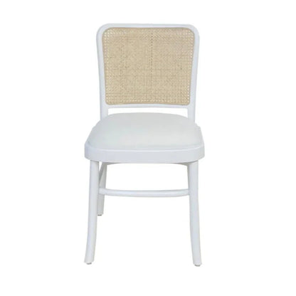 Francois Solid Wood Framed Dining Chair - LOOMLAN - Artesia - Dining Chairs