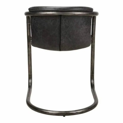 Moe's Home Freeman Grazed Leather Dining Chair 2PC