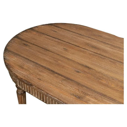 French Antique Reproduction Dining Table - LOOMLAN - Sarreid - Dining Tables