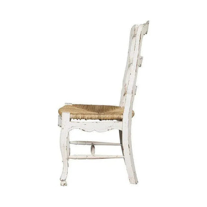 French Ladderback Armless Chair (Set Of 2) - LOOMLAN - Furniture Classics - Dining Chairs