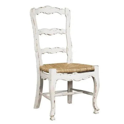 French Ladderback Armless Chair (Set Of 2) - LOOMLAN - Furniture Classics - Dining Chairs