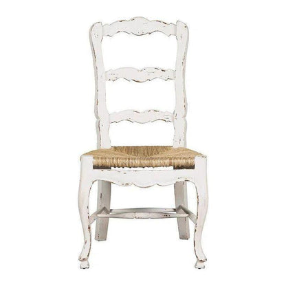 French Ladderback Armless Chair (Set Of 2) - LOOMLAN - Furniture Classics - Dining Chairs