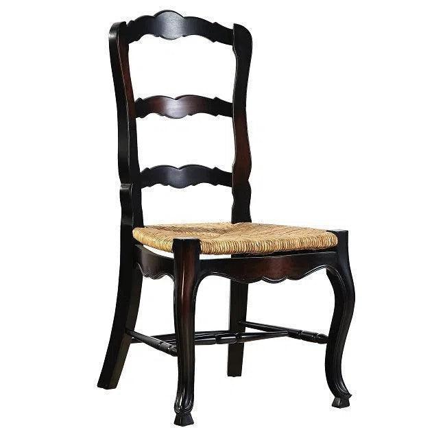 French Ladderback Armless Chair (Set Of 2) - LOOMLAN - Furniture Classics - Dining Chairs