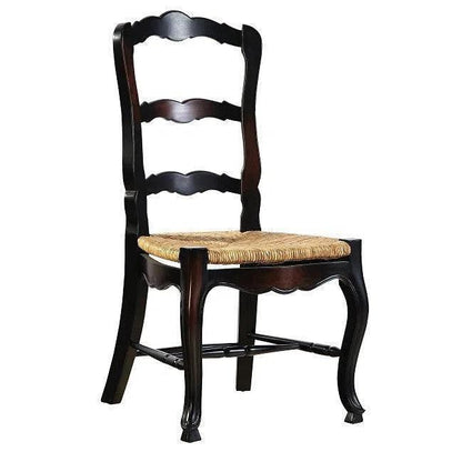 French Ladderback Armless Chair (Set Of 2) - LOOMLAN - Furniture Classics - Dining Chairs